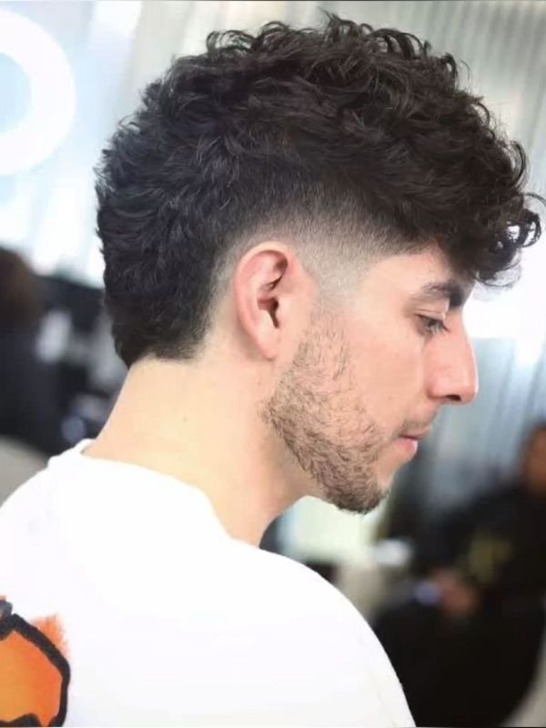 _Low Burst Fade Mullet